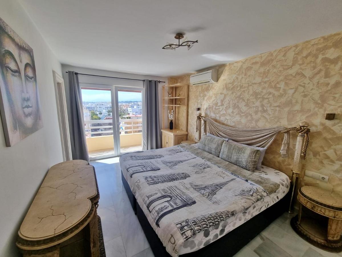 Penthouse With Private Pool, Hot Tub Jacuzzi With Sea Views And Chill-Out Zone, Close To The Sea Marbella Dış mekan fotoğraf