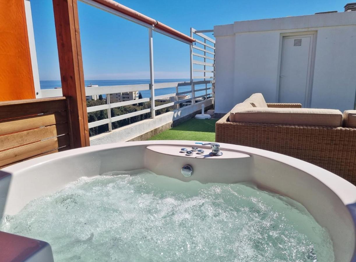Penthouse With Private Pool, Hot Tub Jacuzzi With Sea Views And Chill-Out Zone, Close To The Sea Marbella Dış mekan fotoğraf