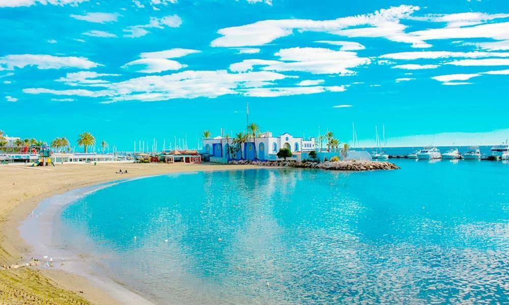 Penthouse With Private Pool, Hot Tub Jacuzzi With Sea Views And Chill-Out Zone, Close To The Sea Marbella Dış mekan fotoğraf